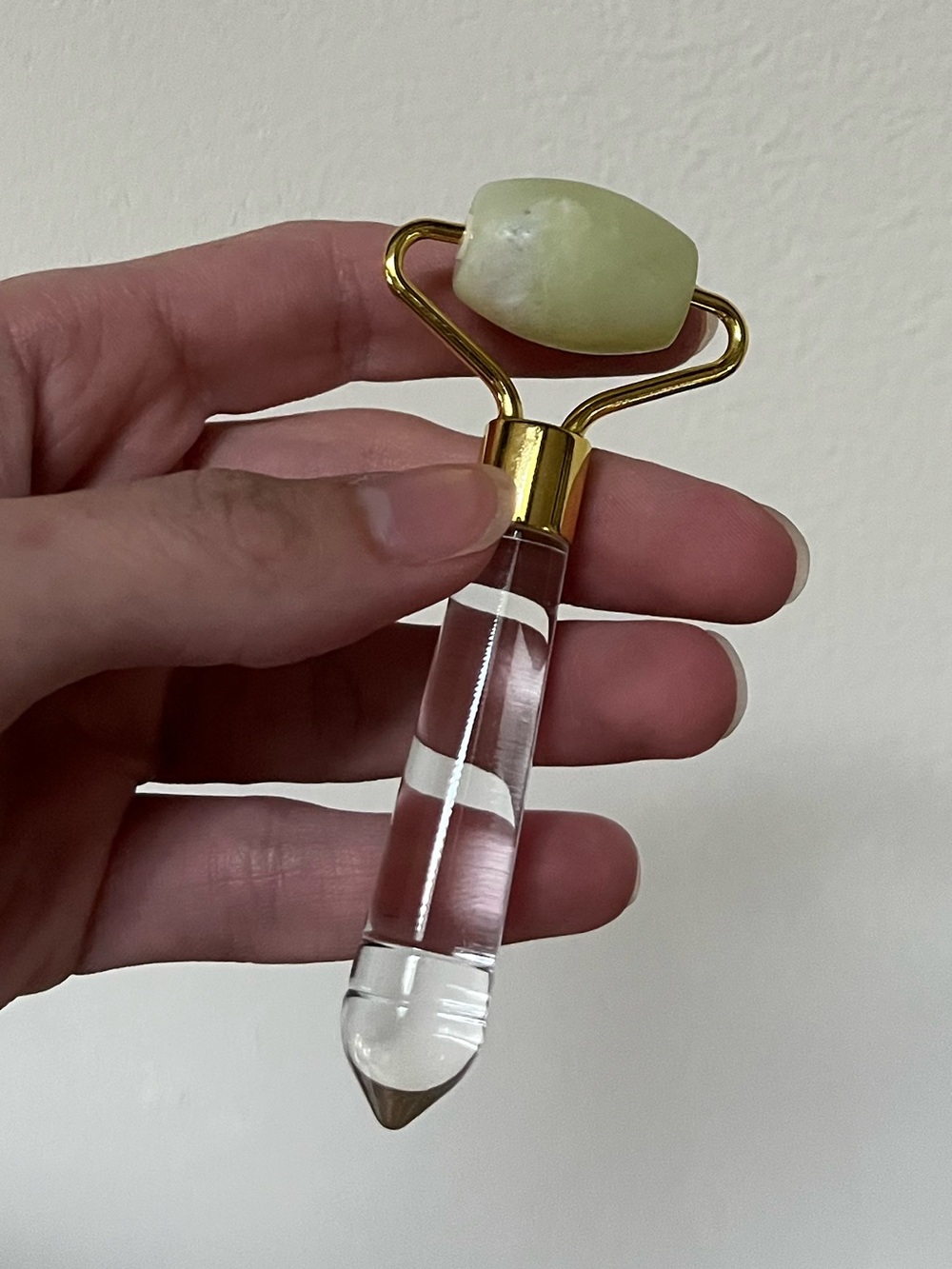 Mini Handheld Jade Face Massage Roller
